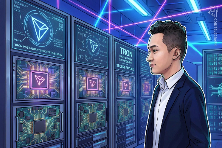Justin Sun says Tron’s post-quantum cryptography has gone live on testnet