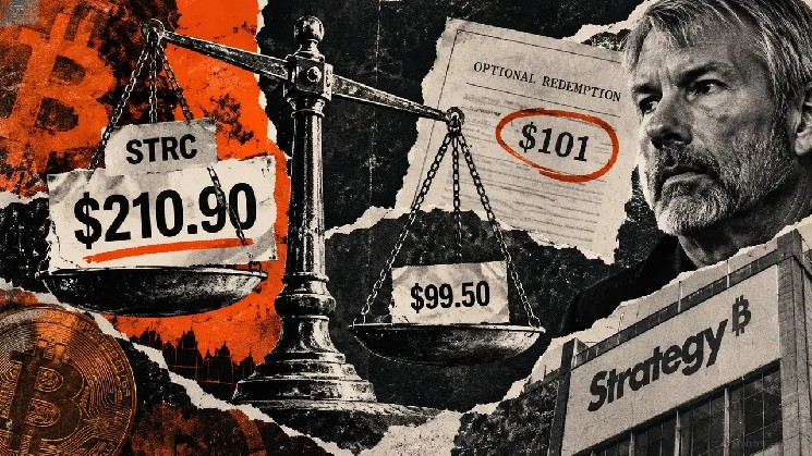 Why Strategy’s STRC calculator shows $210 for a share it can redeem at $101