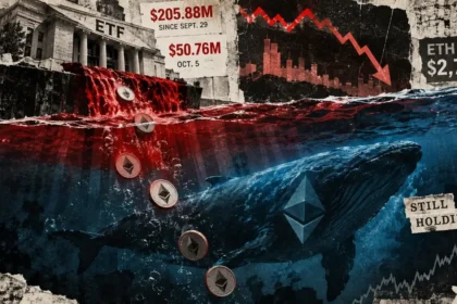 Ethereum bears keep selling but ETH price stays near $2,700 as US spot ETFs record $206M in outflows