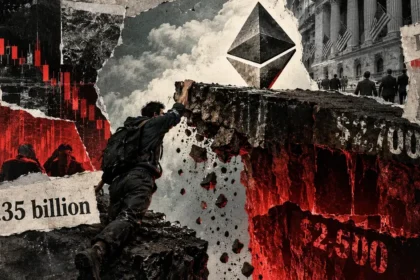 Ethereum falls 6%, leaving $1.35 billion in long bets at risk of liquidation