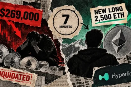 Machi loses $269,000 on ETH, then opens another long seven minutes later